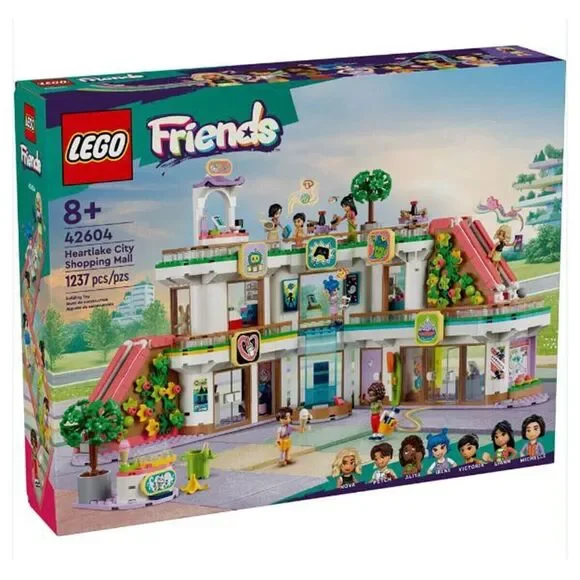 LEGO Friends Heartlake City Shopping Mall 42604 Building Toy Set (SEE PHOTOS)